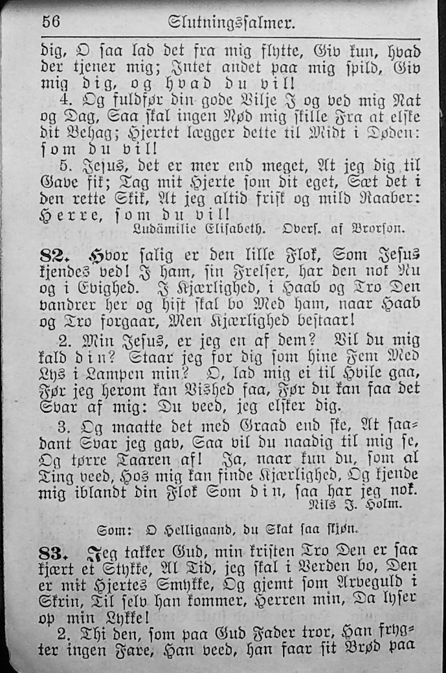 Salmebog for Lutherske Kristne i Amerika page 55