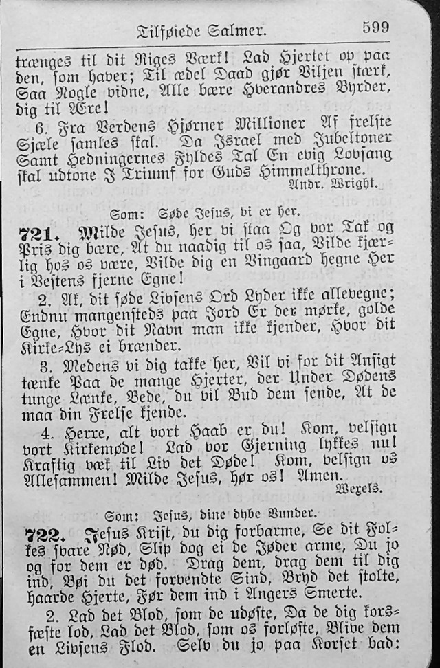 Salmebog for Lutherske Kristne i Amerika page 598