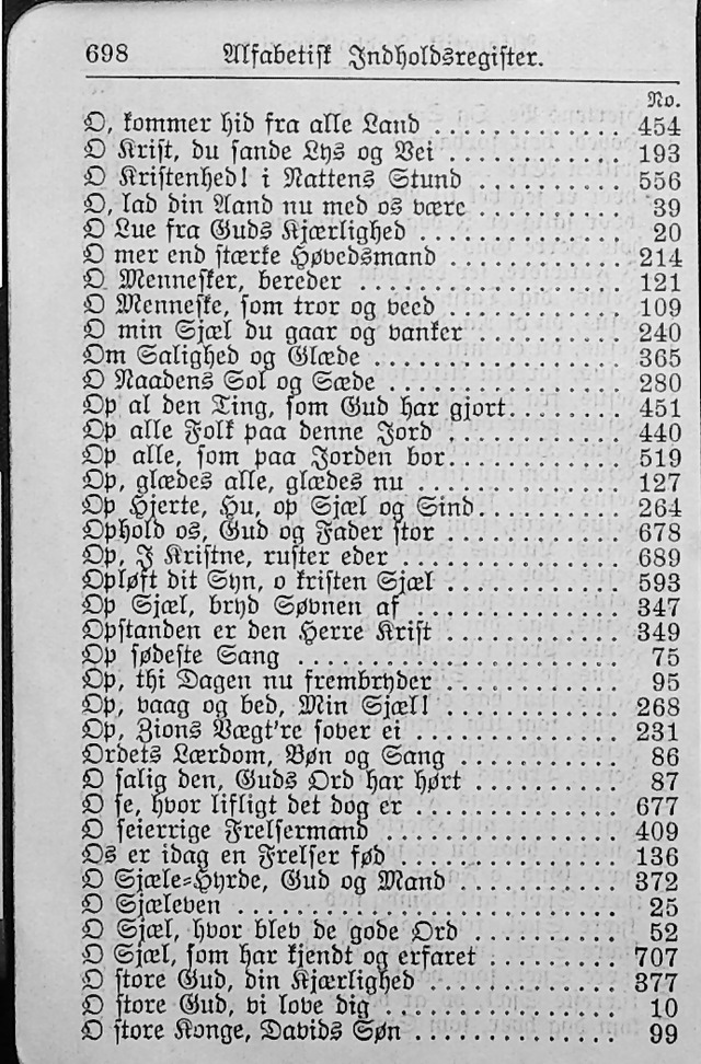 Salmebog for Lutherske Kristne i Amerika page 697