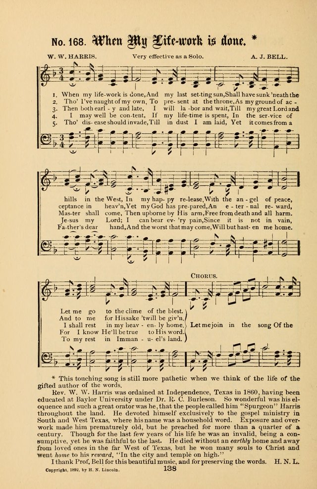 Song-Land Messenger Complete: a new song book for use in all public gatherings where select music is desired page 141