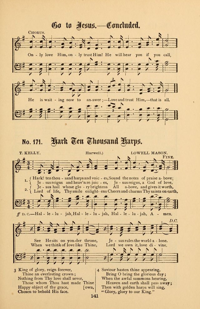 Song-Land Messenger Complete: a new song book for use in all public gatherings where select music is desired page 144