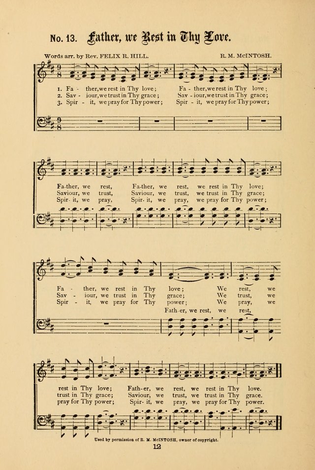 Song-Land Messenger Complete: a new song book for use in all public gatherings where select music is desired page 15