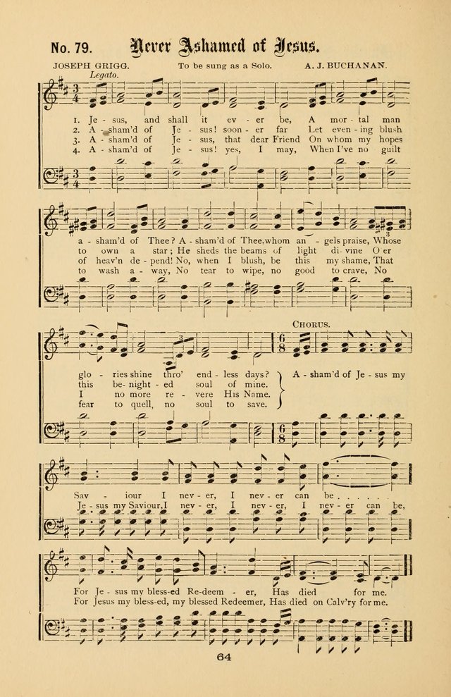 Song-Land Messenger Complete: a new song book for use in all public gatherings where select music is desired page 67