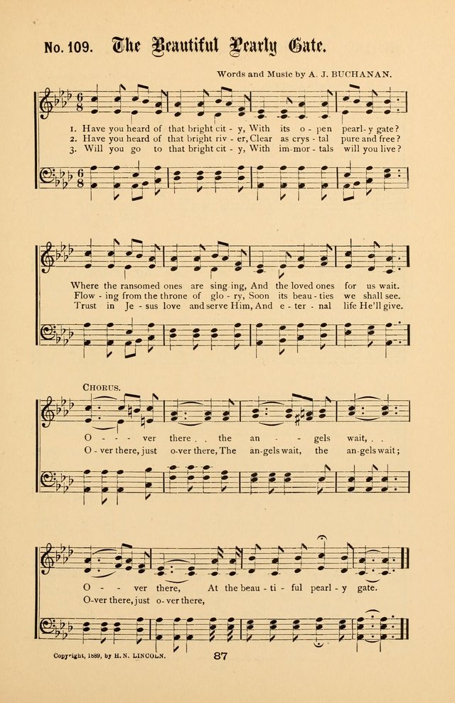 Song-Land Messenger Complete: a new song book for use in all public gatherings where select music is desired page 90