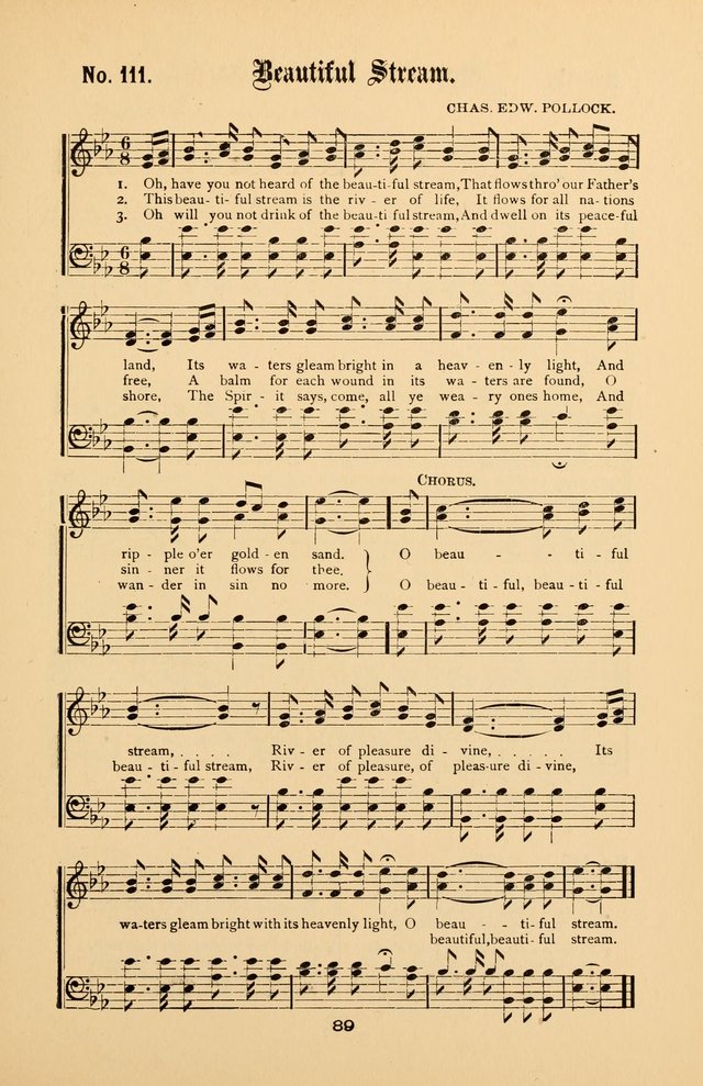 Song-Land Messenger Complete: a new song book for use in all public gatherings where select music is desired page 92