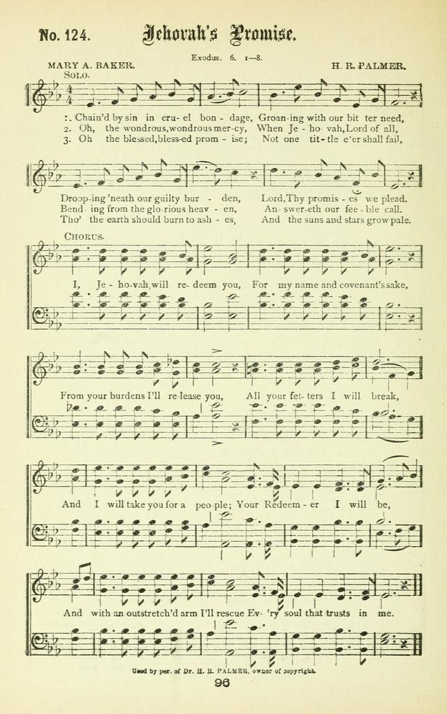 Song-Land Messenger Complete: a new song book for revivals, praise and prayer meetings, singing and Sunday schools, and churches, and for the home circle page 105