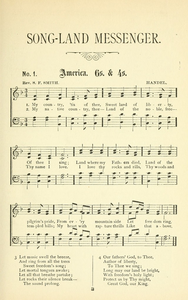 Song-Land Messenger Complete: a new song book for revivals, praise and prayer meetings, singing and Sunday schools, and churches, and for the home circle page 12