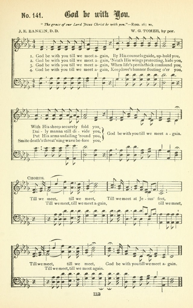 Song-Land Messenger Complete: a new song book for revivals, praise and prayer meetings, singing and Sunday schools, and churches, and for the home circle page 122