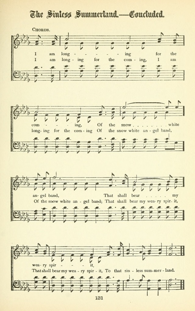 Song-Land Messenger Complete: a new song book for revivals, praise and prayer meetings, singing and Sunday schools, and churches, and for the home circle page 140