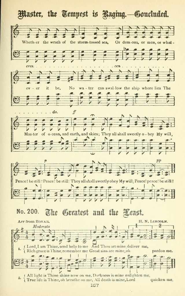 Song-Land Messenger Complete: a new song book for revivals, praise and prayer meetings, singing and Sunday schools, and churches, and for the home circle page 176