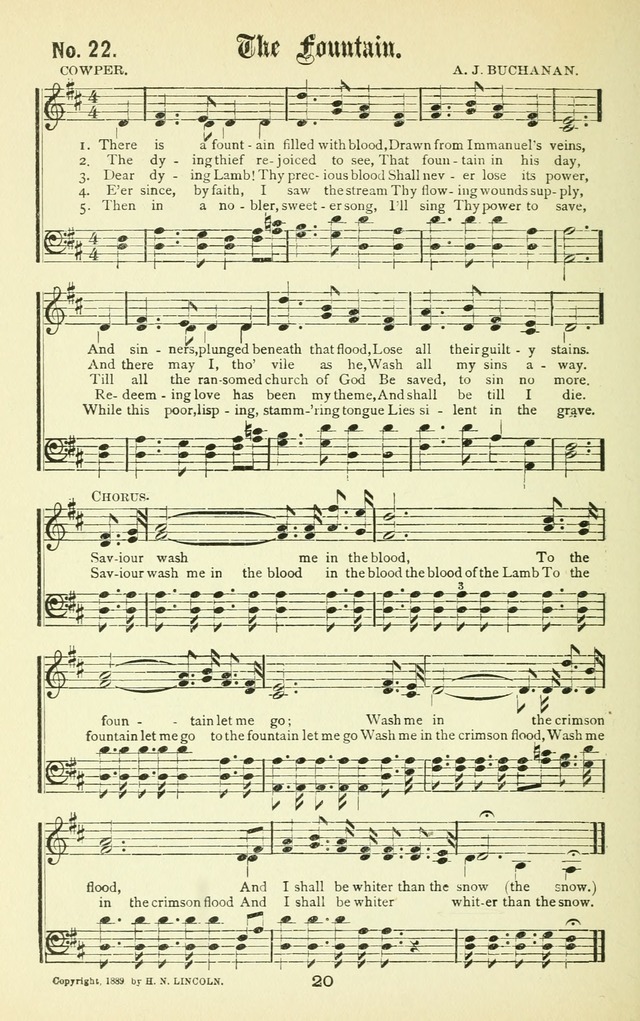 Song-Land Messenger Complete: a new song book for revivals, praise and prayer meetings, singing and Sunday schools, and churches, and for the home circle page 29