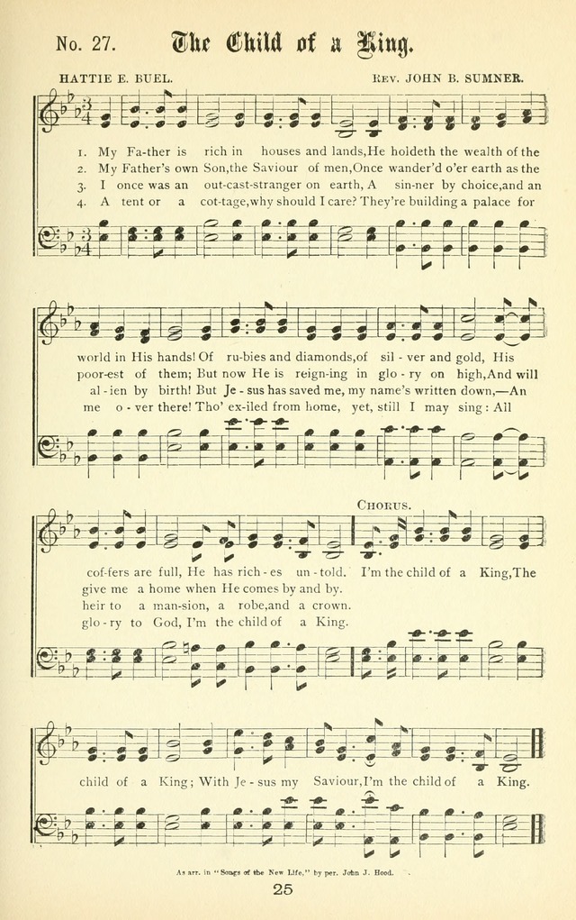 Song-Land Messenger Complete: a new song book for revivals, praise and prayer meetings, singing and Sunday schools, and churches, and for the home circle page 34