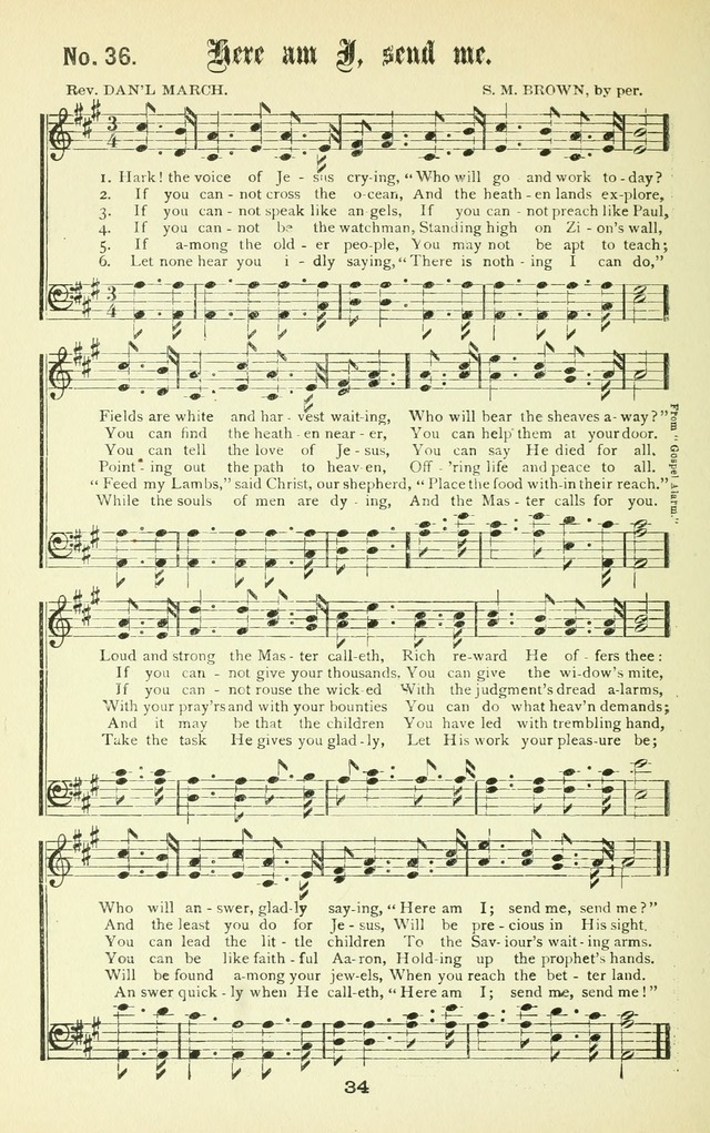 Song-Land Messenger Complete: a new song book for revivals, praise and prayer meetings, singing and Sunday schools, and churches, and for the home circle page 43