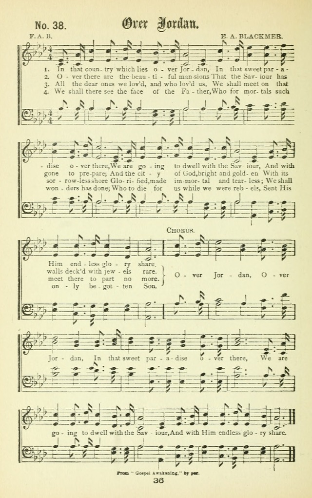 Song-Land Messenger Complete: a new song book for revivals, praise and prayer meetings, singing and Sunday schools, and churches, and for the home circle page 45