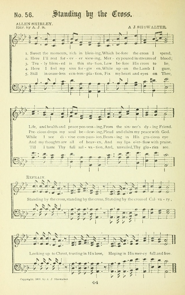 Song-Land Messenger Complete: a new song book for revivals, praise and prayer meetings, singing and Sunday schools, and churches, and for the home circle page 53