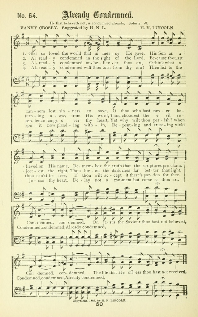 Song-Land Messenger Complete: a new song book for revivals, praise and prayer meetings, singing and Sunday schools, and churches, and for the home circle page 59