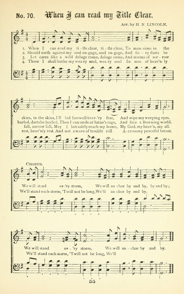 Song-Land Messenger Complete: a new song book for revivals, praise and prayer meetings, singing and Sunday schools, and churches, and for the home circle page 64