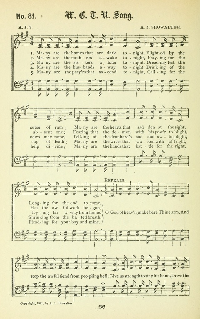 Song-Land Messenger Complete: a new song book for revivals, praise and prayer meetings, singing and Sunday schools, and churches, and for the home circle page 75