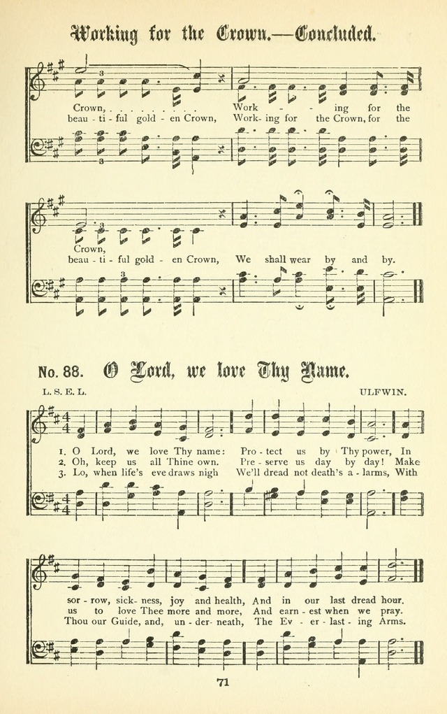 Song-Land Messenger Complete: a new song book for revivals, praise and prayer meetings, singing and Sunday schools, and churches, and for the home circle page 80