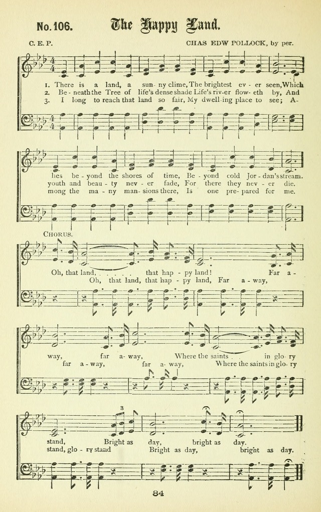 Song-Land Messenger Complete: a new song book for revivals, praise and prayer meetings, singing and Sunday schools, and churches, and for the home circle page 93