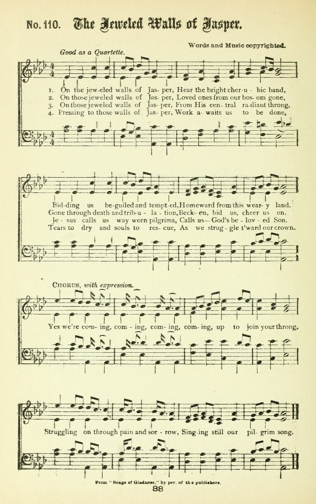 Song-Land Messenger Complete: a new song book for revivals, praise and prayer meetings, singing and Sunday schools, and churches, and for the home circle page 97