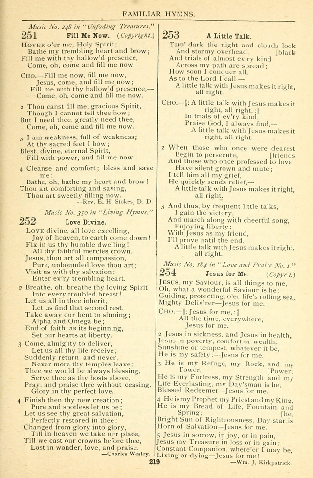 Songs of Love and Praise No. 2: for use in meetings for christian worship or work page 220