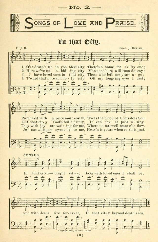 Songs of Love and Praise No. 2: for use in meetings for christian worship or work page 4