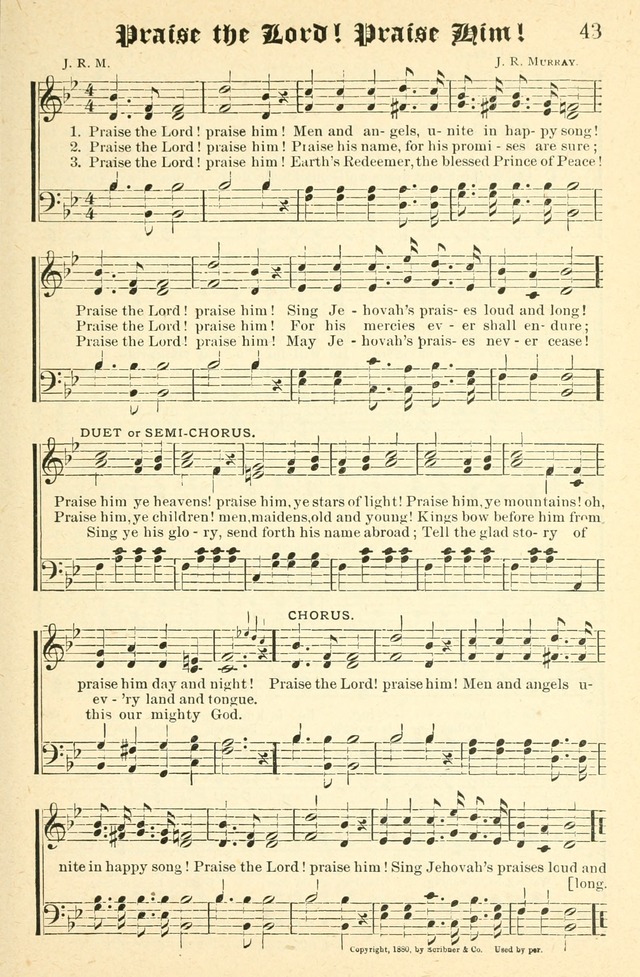 Songs of Love and Praise No. 2: for use in meetings for christian worship or work page 44