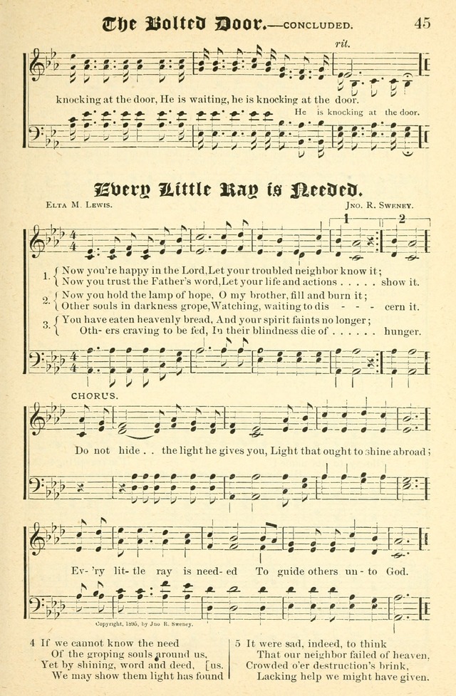 Songs of Love and Praise No. 2: for use in meetings for christian worship or work page 46