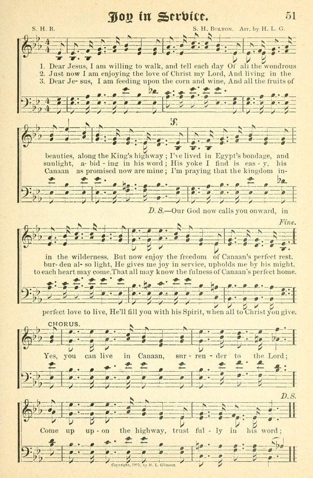 Songs of Love and Praise No. 2: for use in meetings for christian worship or work page 52