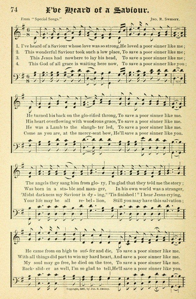 Songs of Love and Praise No. 2: for use in meetings for christian worship or work page 75