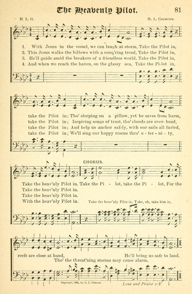 Songs of Love and Praise No. 2: for use in meetings for christian worship or work page 82