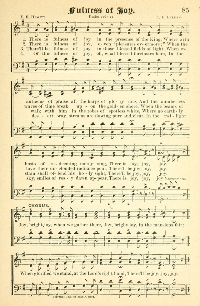 Songs of Love and Praise No. 2: for use in meetings for christian worship or work page 86