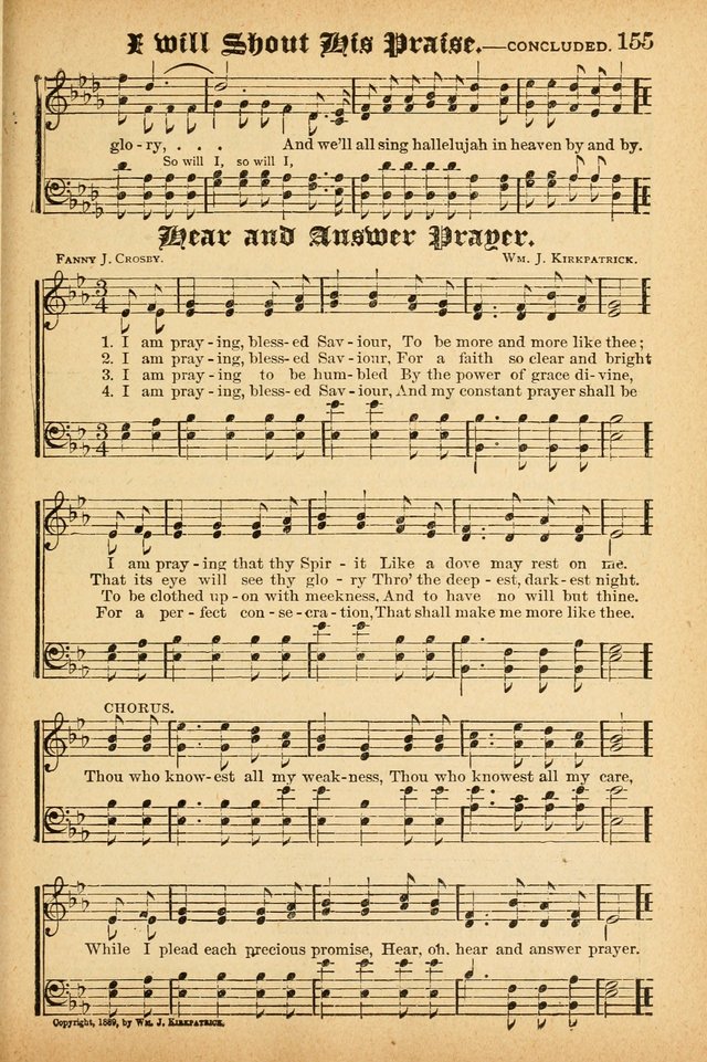 Songs of Love and Praise No. 3: For use in Meetings for Christian Worship of Work page 154