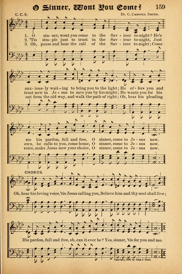 Songs of Love and Praise No. 3: For use in Meetings for Christian Worship of Work page 158