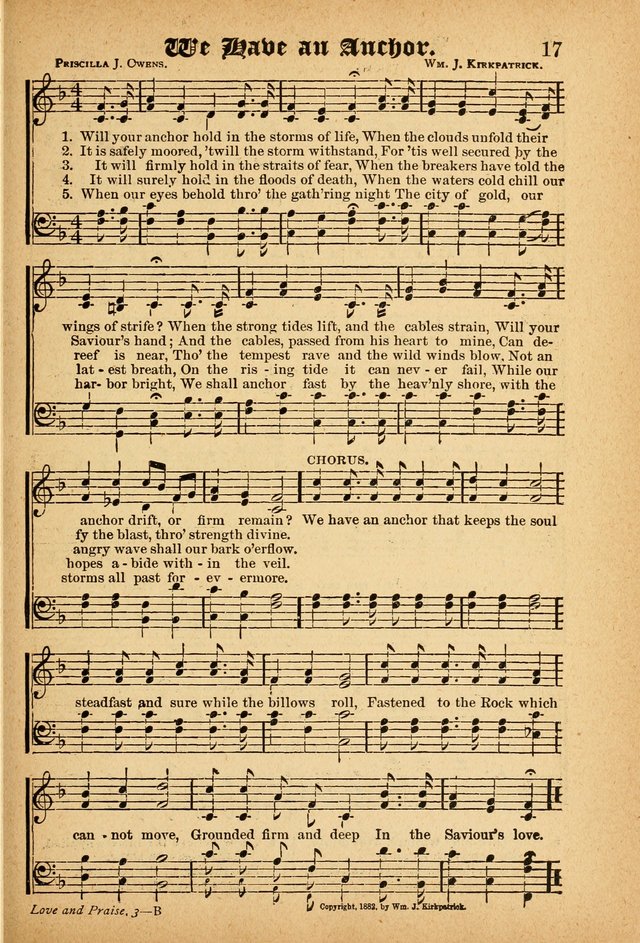 Songs of Love and Praise No. 3: For use in Meetings for Christian Worship of Work page 16