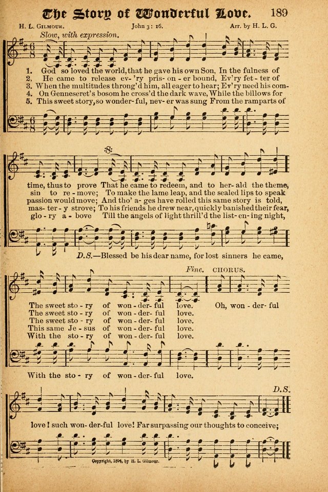 Songs of Love and Praise No. 3: For use in Meetings for Christian Worship of Work page 188