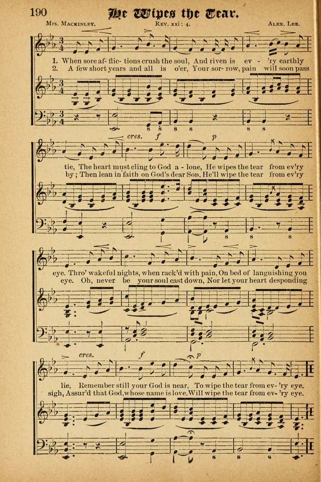 Songs of Love and Praise No. 3: For use in Meetings for Christian Worship of Work page 189