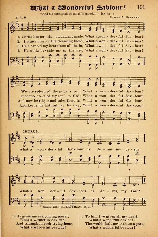 Songs of Love and Praise No. 3: For use in Meetings for Christian Worship of Work page 190