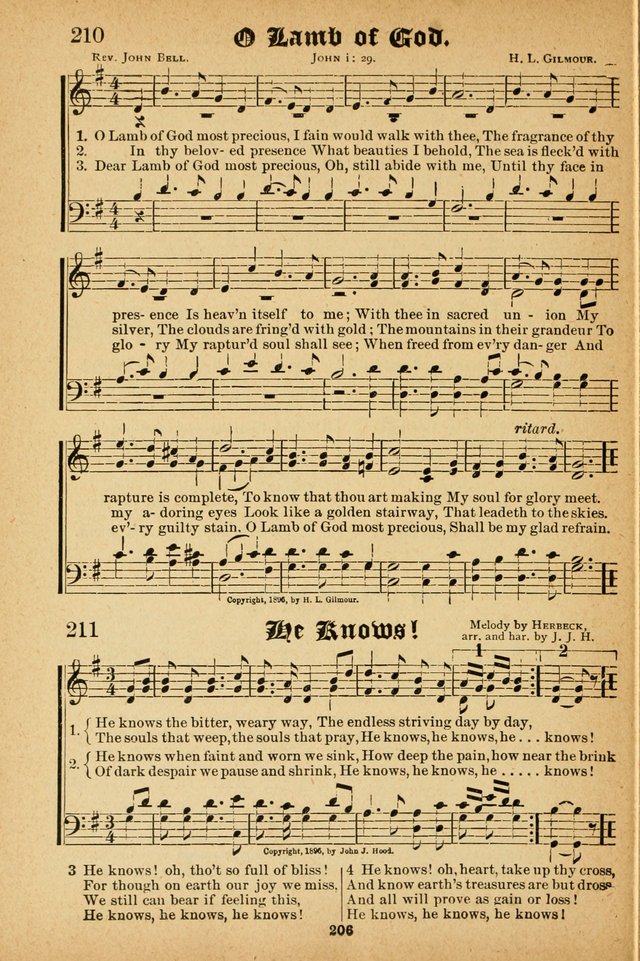 Songs of Love and Praise No. 3: For use in Meetings for Christian Worship of Work page 205