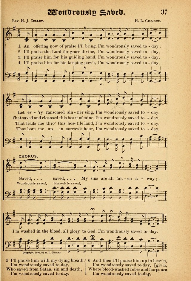 Songs of Love and Praise No. 3: For use in Meetings for Christian Worship of Work page 36