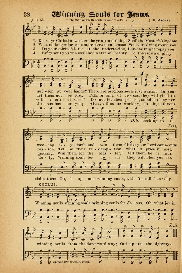 Songs of Love and Praise No. 3: For use in Meetings for Christian Worship of Work page 37