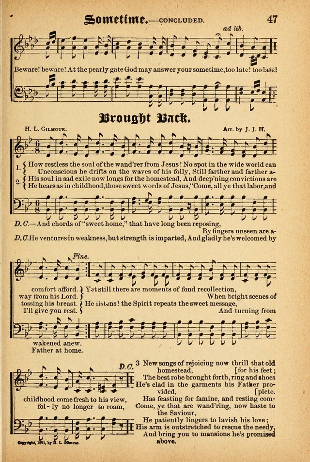 Songs of Love and Praise No. 3: For use in Meetings for Christian Worship of Work page 46