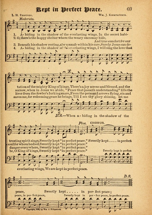 Songs of Love and Praise No. 3: For use in Meetings for Christian Worship of Work page 68