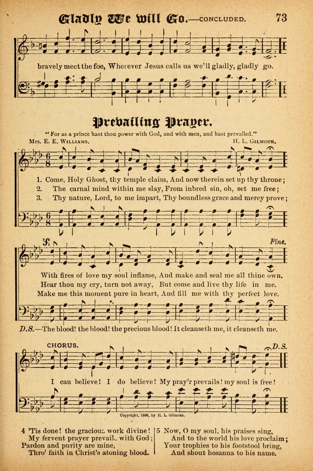 Songs of Love and Praise No. 3: For use in Meetings for Christian Worship of Work page 72