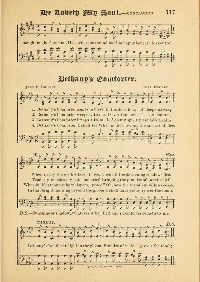 Songs of Love and Praise No. 5: for use in meetings for Christian worship or work page 105