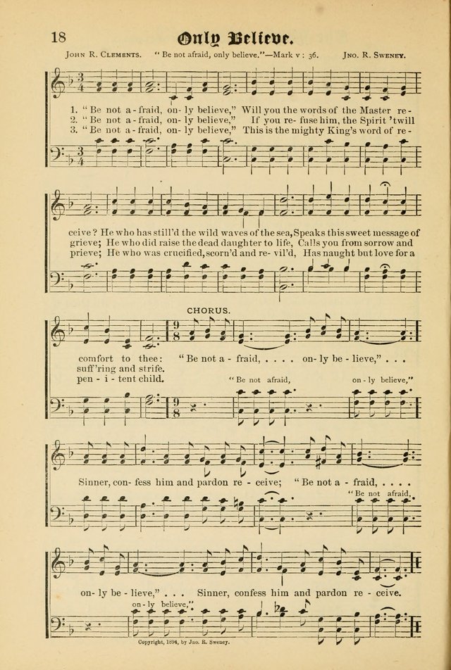 Songs of Love and Praise No. 5: for use in meetings for Christian worship or work page 18