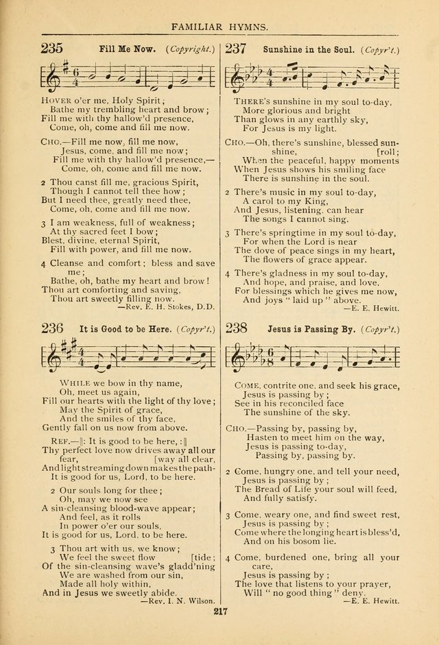 Songs of Love and Praise No. 5: for use in meetings for Christian worship or work page 205