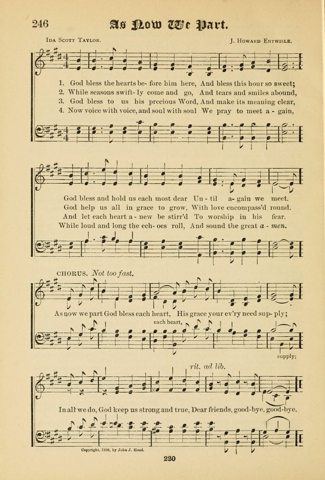 Songs of Love and Praise No. 5: for use in meetings for Christian worship or work page 208