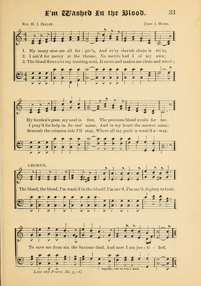 Songs of Love and Praise No. 5: for use in meetings for Christian worship or work page 31